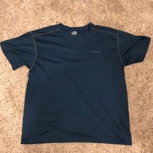 Blue Columbia Men’s Athletic Shirt